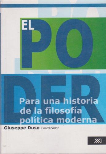 Poder Para Una Historia De La Filosofia Politica Moderna, El