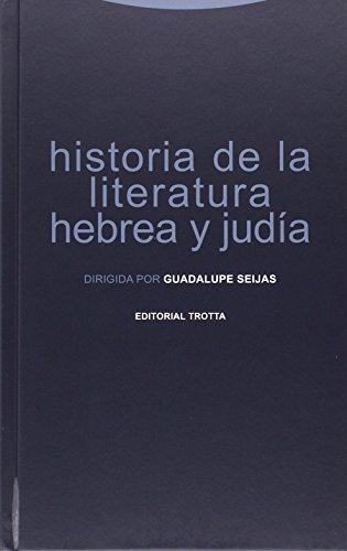 Historia De La Literatura Hebrea Y Judia