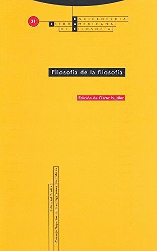 Eiaf No. 31 Filosofia De La Filosofia