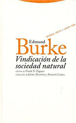 Vindicacion De La Sociedad Natural