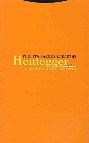 Heidegger La Politica Del Poema