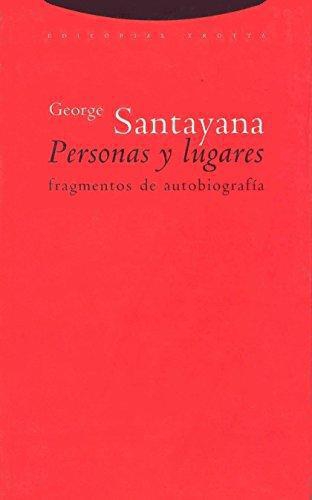 Personas Y Lugares. Fragmentos De Autobiografia