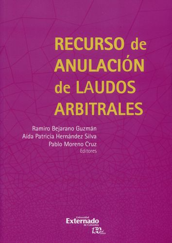 Recurso De Anulacion De (+Cd) Laudos Arbitrales