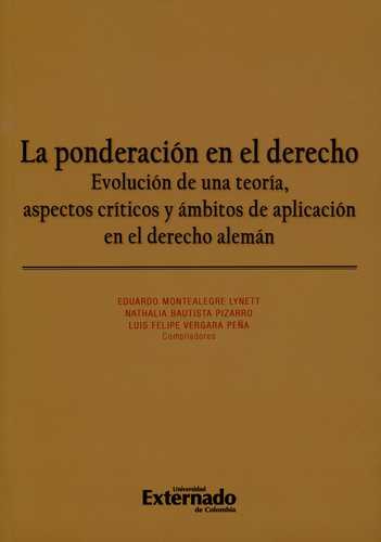 Ponderacion En El Derecho Evolucion De Una Teoria Aspectos Criticos Y Ambitos De Aplicacion, La