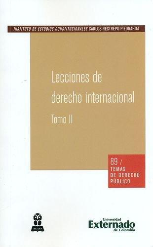 Lecciones De Derecho Internacional Ii (Temas No. 89)