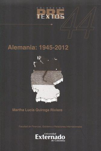 Alemania 1945-2012