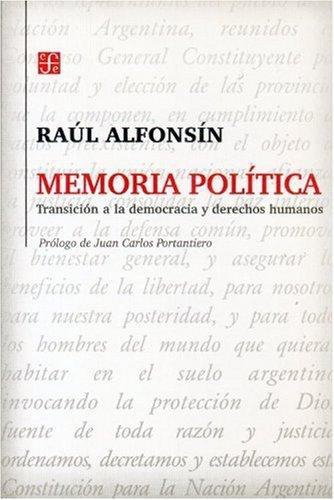 Memoria política. Transición a la democracia y derechos humanos