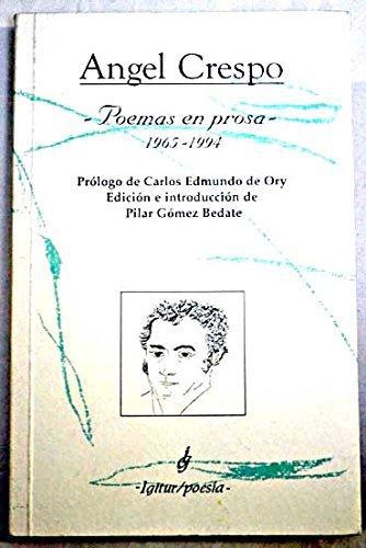 Poemas En Prosa 1965-1994