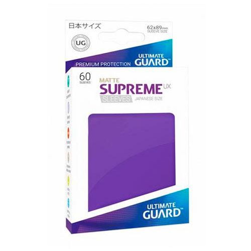 Sleeve Deck: Ultimate Guard Supreme Ux Sleeves Japanese Size Matte Purple