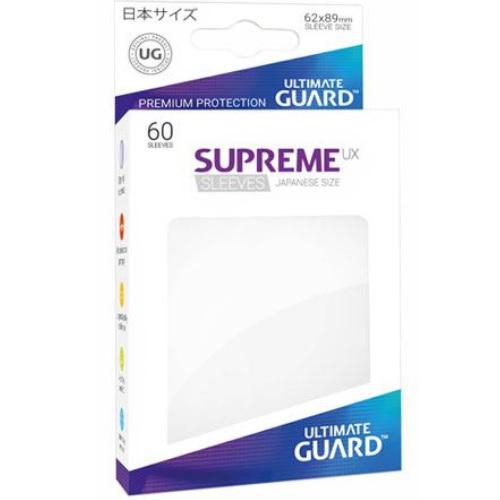 Sleeve Deck: Ultimate Guard Supreme Ux Sleeves Japanese Size White