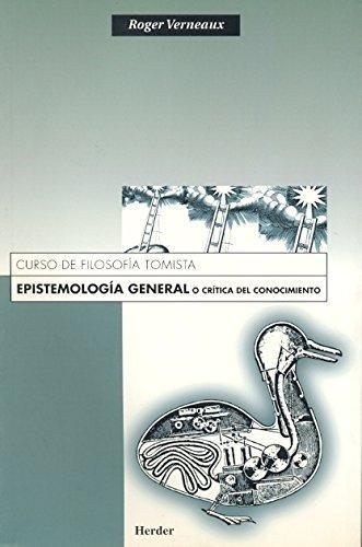 Epistemologia General O Critica Del Conocimiento