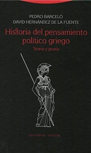 Historia Del Pensamiento Politico Griego