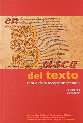 Busca del texto, En. Teoría de la recepción literaria