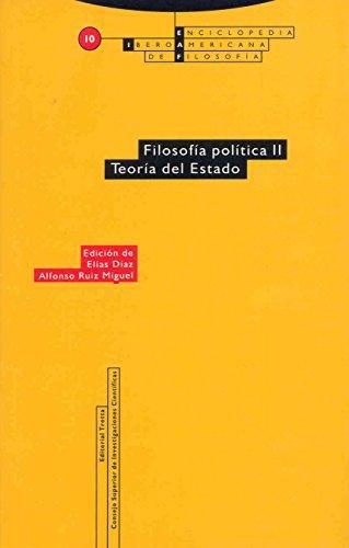 Eiaf No. 10 Filosofia Politica Ii Teoria Del Estado