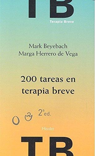 200 Tareas En Terapia Breve (2ª Ed)