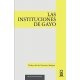 Instituciones De Gayo, Las